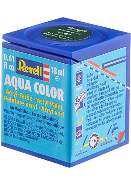 - Su Bazlı Maket Boyası Deniz Yeşili Parlak 18 ml (36162)