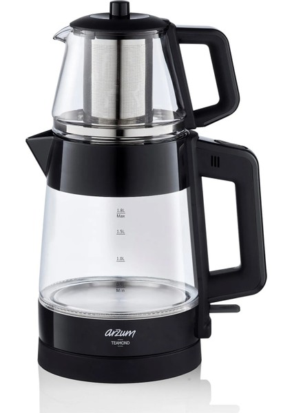 AR3136 Teamond Çay Makinesi - Siyah