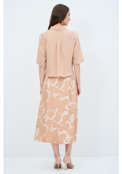 Kısa Kollu Gömlek Pudra 13045439000 indirimleri