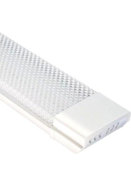60W 120 cm Kristal Beyaz LED Bant Armatür 6500K (2li Paket) (4887) modelleri