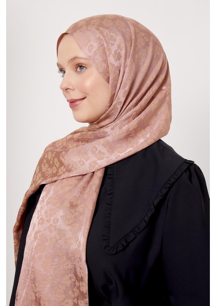 Gül Leopar Desen İtalyan Jakar Şal fiyatları