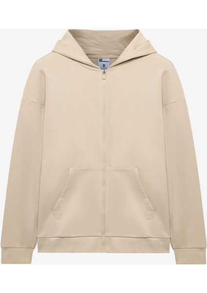 M Essential Full Zip Hoodie Sweatshirt Erkek Gri Sweatshirt S242112-013