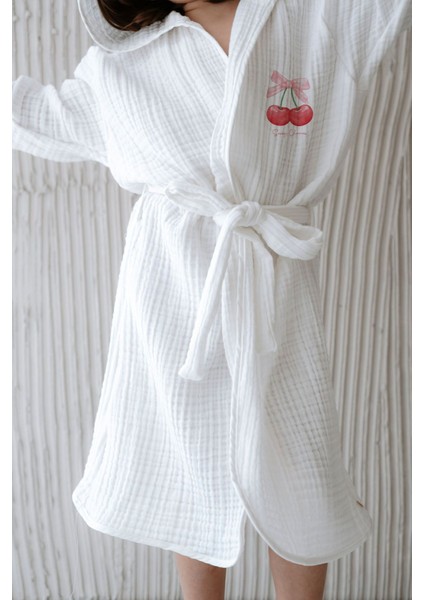 4 Kat Müslin Bornoz - Summer Vibes modelleri