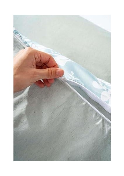 Saray Mint Yeşil Çift Kişilik Nevresim Takımı