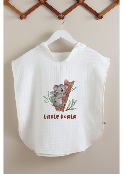 4 Kat Müslin Panço - For Baby Serisi - Anne ve Yavru Koala