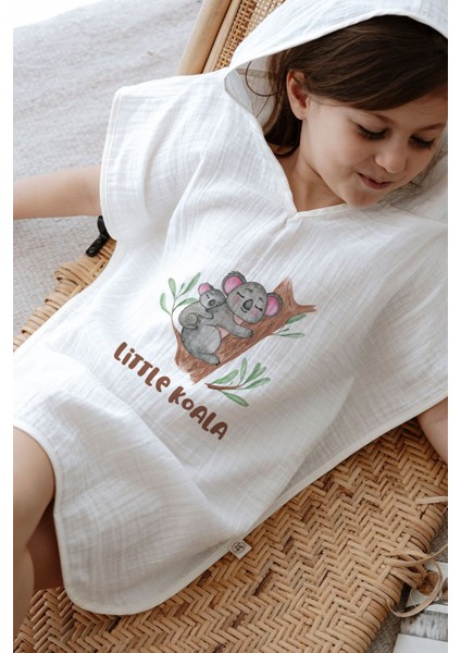 4 Kat Müslin Panço - For Baby Serisi - Anne ve Yavru Koala