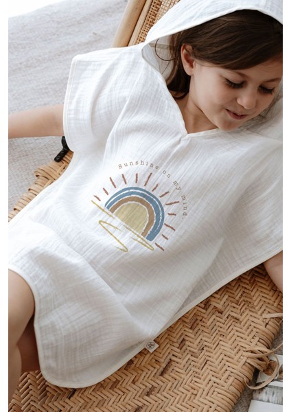 Unisex 4 Kat Müslin Panço - Summer Vibes