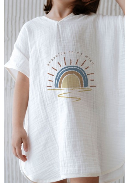 Unisex 4 Kat Müslin Panço - Summer Vibes