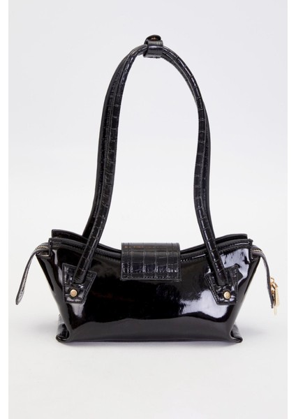 Siyah Rugan Baget Omuz Çantası indirimleri