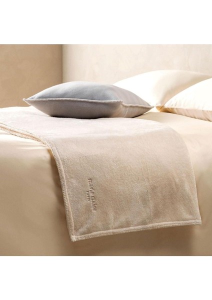Claire Cozy Tek Kişilik Battaniye 160X200 Bej