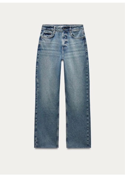 Taşlamalı Lazer Kesim Jean
