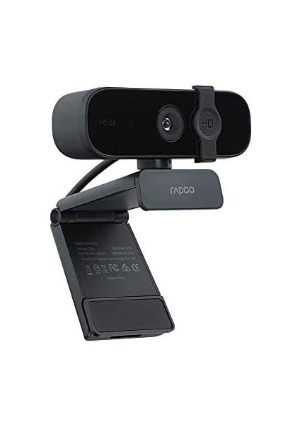 C280 2k Qhd 1440P USB Webcam ile Dahili Çok Yönlü Çift Gürültü Azaltma Mikrofon 85 ° Geniş Açı Görüş Açısı 360 ° Yatay Dönüş ve Otomatik Odaklama