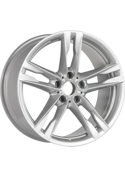 -S1007-01 9.5X19" -5X120 ET37 72.6 Silver Gloss Jant (4 Adet)