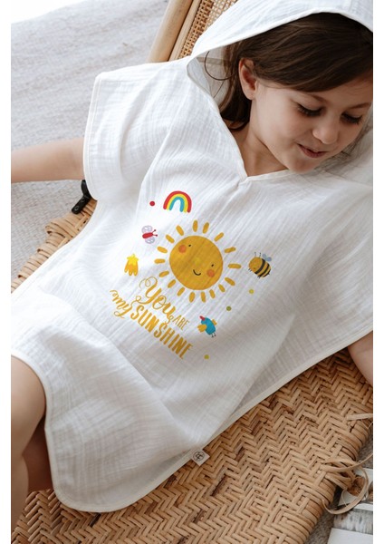 4 Kat Müslin Panço - For Baby Serisi - Gülen Pastel Güneş fiyatları