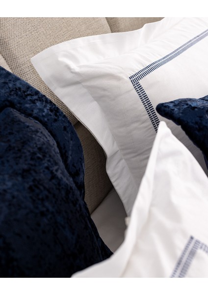 Antoinette 8 Parça Çeyiz Seti - Lacivert