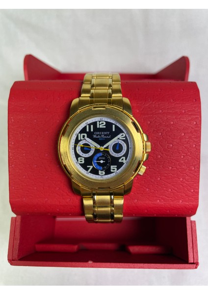 BS902025106B Retro Model Yuvarlak Metalik Kasa Üç Fonksiyonlu Rakamlı Siyah Kadranlı Klasik Erkek Kol Saati