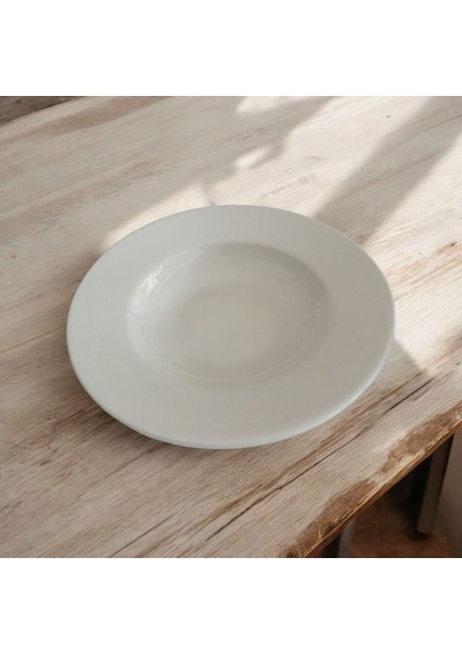 Porselen Irmak Yemek Tabağı 21 cm