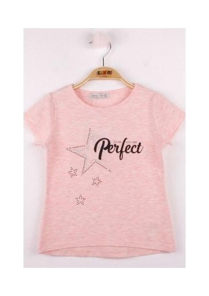 Kız Çocuk Perfect Yıldız Baskılı Tişört
