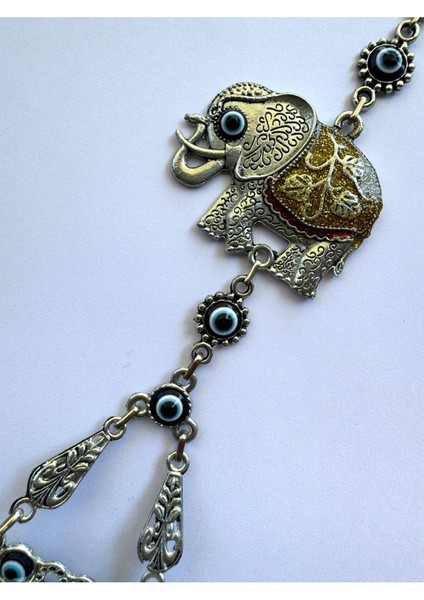Zamak Döküm Metal Saat Fil Figür Duvar Kapı Süsü ve Aksesuar indirimleri