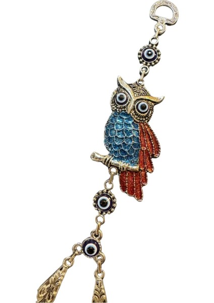 Zamak Döküm Metal Saat Baykuş Figür Duvar Kapı Süsü ve Aksesuar modelleri