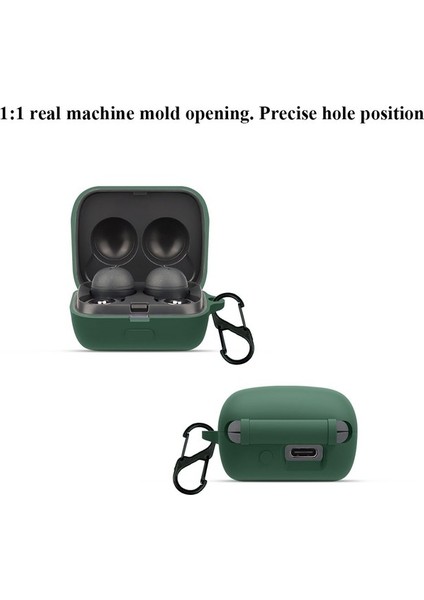Sony Linkbuds WF-L900-2 Koyu Yeşil Için Bluetooth Kulaklık Silikon Kılıf (Yurt Dışından) modelleri