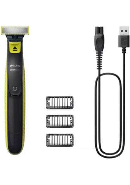 QP2724/10 Oneblade Yüz ve Vücut Şekilendirici QP630/51 3'lü Yedek Bıçak Avantaj Set fiyatları