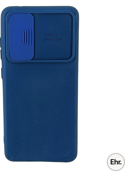 Samsung Galaxy A72 Uyumlu Kamera Sürgülü Mat Silikon Kılıf fiyatları