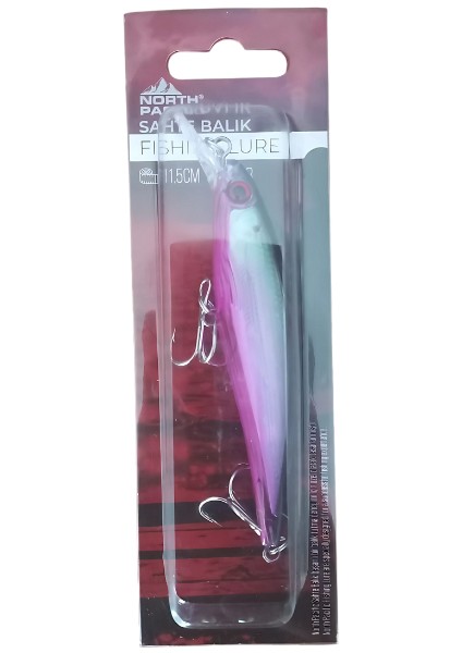 4'lü Set North Pacific Rapala Maket Balık 13 - 8 gr Levrek,uskumru, Palamut , Çinekop ve Tatlı Su