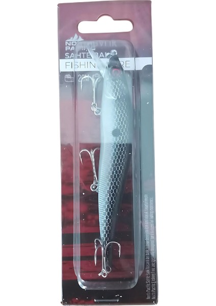 4'lü Set North Pacific Rapala Maket Balık 13 - 8 gr Levrek,uskumru, Palamut , Çinekop ve Tatlı Su