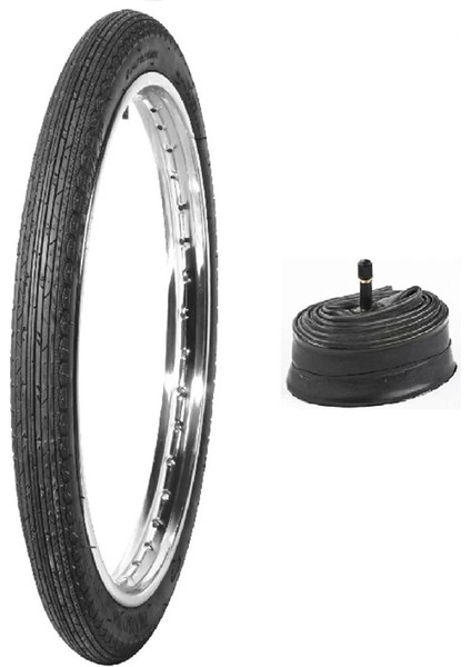 Diamond 18 Jant 2.75-18 Motosiklet Dış Lastiği Jumbo F (Ön) 6pr + Krt Marka Iç Lastik Seti