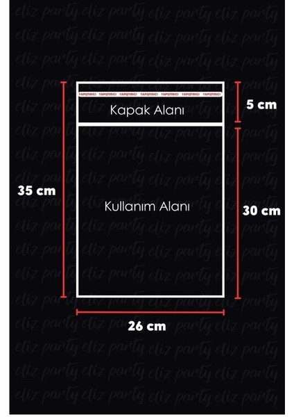 26X35 cm Şeffaf Bantlı Yapışkanlı Parlak Jelatin Poşet Hediye Çeyiz Aksesuar Paketleme Poşeti 100 Ad