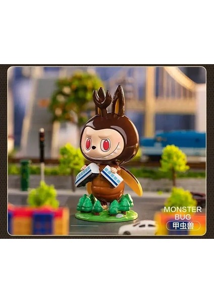 Blind Box Labubu Monster Serisi 1/12 Pcs Action Figür Kutusu Sürpriz Süslemeleri Oyuncak Çocuklar Model Cadılar Bayramı Hediyesi: B (Yurt Dışından)
