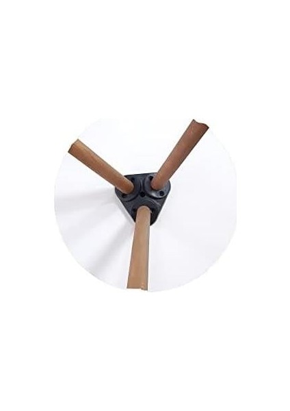 Zigon Sehpa Ahşap Ayaklı Kare Tasarım (Sarı)