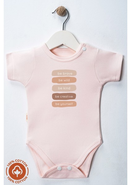 Unisex Bebek %100 Organik Pamuklu Bohem Baskılı 3-6-9-12 Ay 3lü Kısa Kollu Bebek Body Zıbın modelleri
