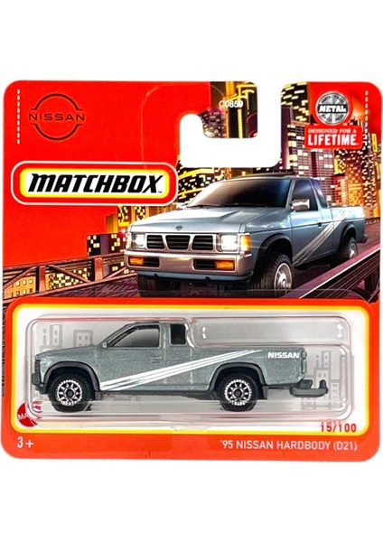 C0859 1:64 Tekli Arabalar 95 Nissan Hardbody D21 HVN81