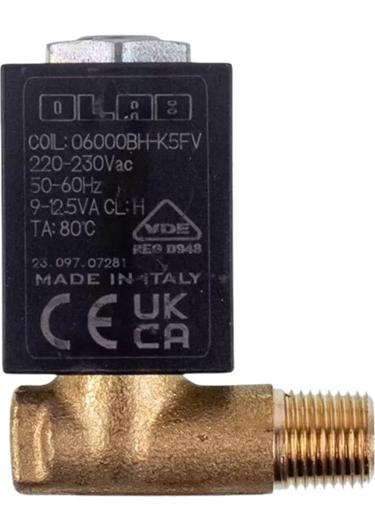 Kahve Makinesi Solenoid Valf OLAB 6000BH/K5FV 230V AC fiyatları