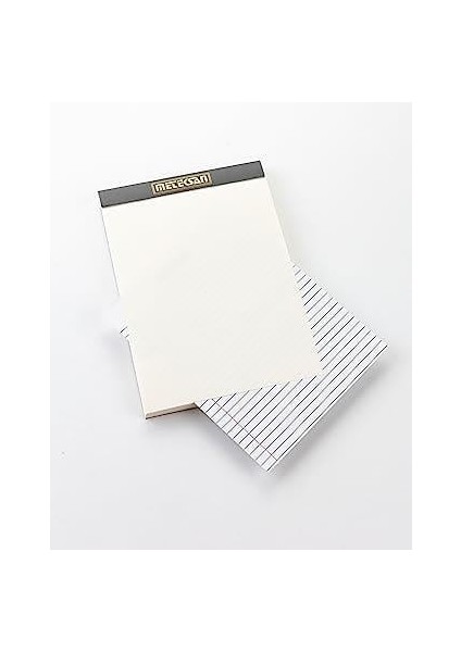 Prestij 17X24 cm Dokulu Karton Kapaklı Bloknot, 150 Yaprak, Düz, Gri