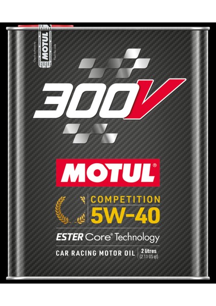 300V Competıtıon 5W-40 Motor Yağı (Üretim Tarihi: 2024)