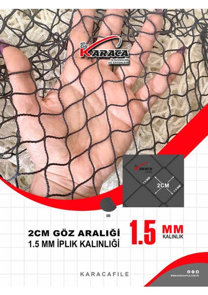 Kuşlar Için Balkon Güvenlik Filesi – 1.5 Metre Yükseklik | Metreyle Kesim | 1.5 mm Ip, 2x2 cm Göz Aralığı + Montaj Aparatları (Beyaz/gri/siyah) fiyatları