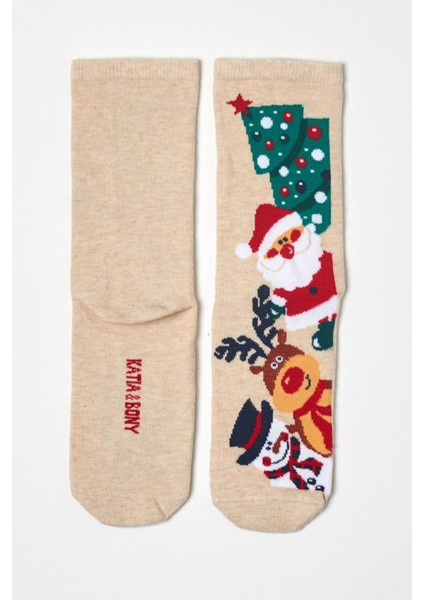 Kadın Yeniyıl Soket Çorap