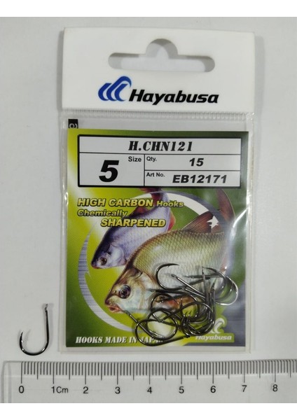 Hchn 121 Black Nickel Olta Iğnesi 15′ Li Paket No : 5