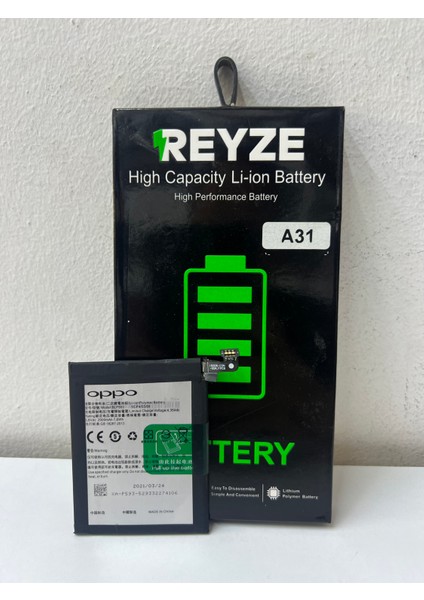 Reyze Oppo A31 Batarya