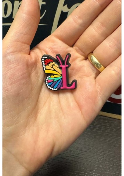 Terlik Süsü/l Harfi Kelebek