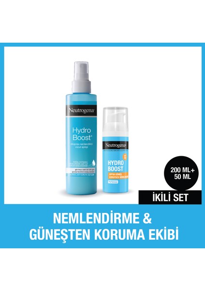 Hydro Boost Spf 50 Nemlendirici + Ekspress Nemlendirici Sprey