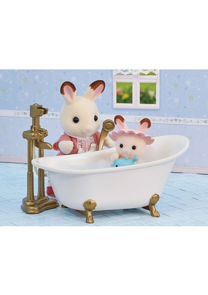 5739 Sylvanian Families Banyo ve Duş Seti (Figürler Dahil Değildir) +3 Yaş