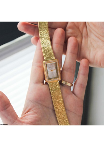 CH000009 Çelik Hasır Kordonlu Kadın Kol Saati fiyatları