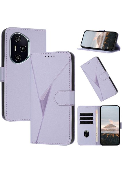 Kickstand Fonksiyonu ile Onur 400 Için Flip Case Premium Pu Deri Flip (Yurt Dışından)