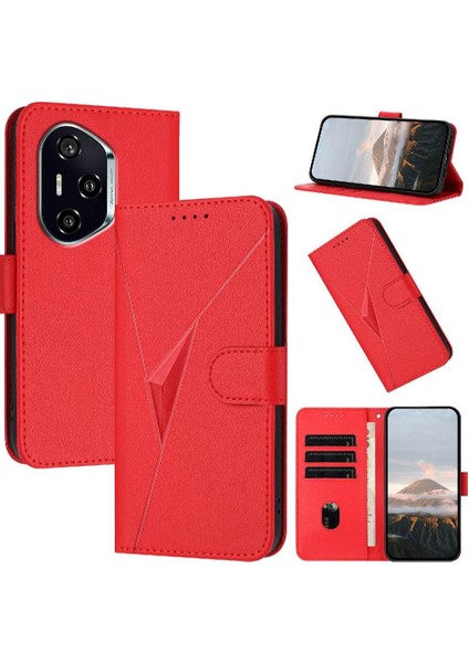 Kickstand Fonksiyonu ile Onur 400 Için Flip Case Premium Pu Deri Flip (Yurt Dışından)