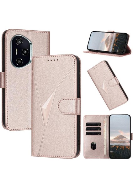 Kickstand Fonksiyonu ile Onur 400 Için Flip Case Premium Pu Deri Flip (Yurt Dışından)