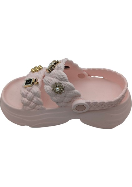 Floraflex | Kadın Eva Lastik Sandalet - Floraflex - Pudra - 38 fiyatları